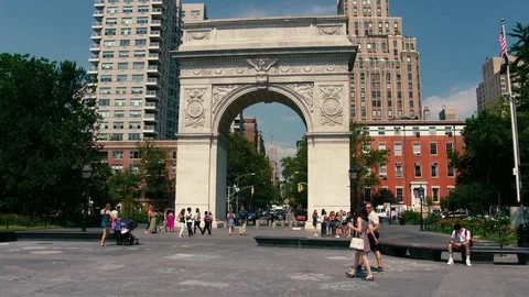 Washington Square Arch 動画素材 102473896