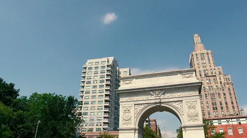 Washington Square Arch 動画素材 102474008