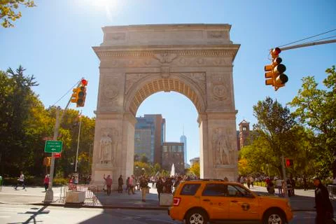Washington Square Arch Stockfoto's