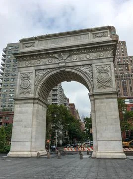Washington Square Arch Stock Photos