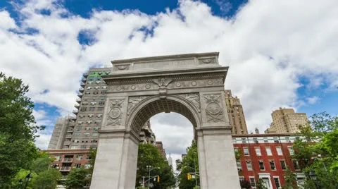 Washington Square Park Video stock 11760070