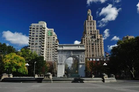 Washington square park Stock Photos