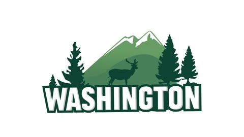 Washington State with beautiful mountain views 스톡 동영상 317474036