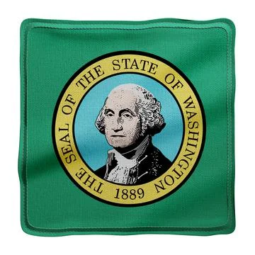 Washington State flag Stock Illustration