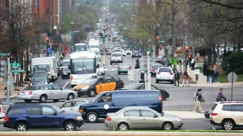 Washington Traffic Stock-Footage 14834067