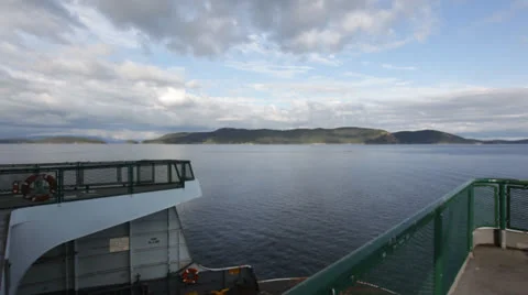 Washington Vancouver Ferry Stock Footage 25542078