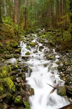 Washington Waterfall Stock Photos
