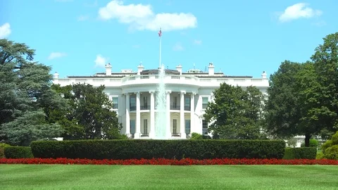 Washington - White House  Stock Footage 75937469