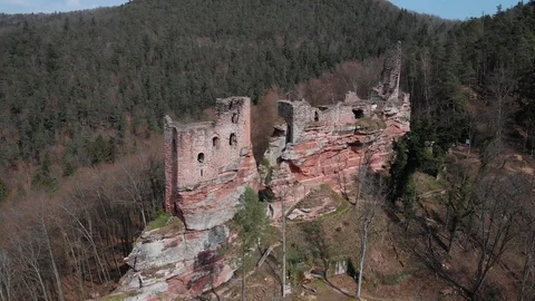 Wasigenstein Castle Stock Footage 128939933