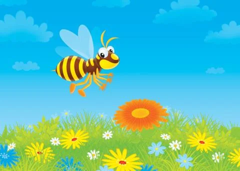 Wasp Stock Illustration