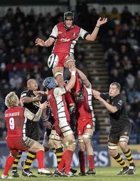 Wasps v Gloucester - 18 Dec 2005 Foto stock