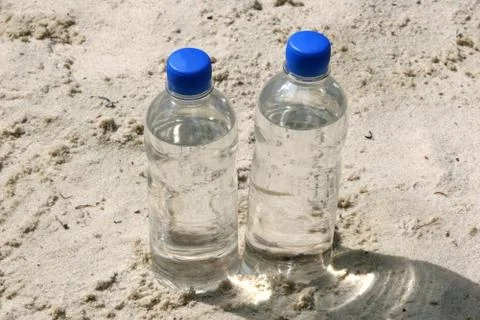 Wasserflaschen Stock Photos