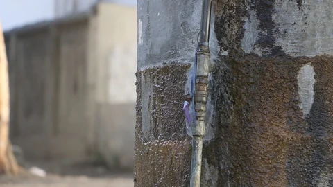 Wastage of Drinking Water Stock Footage 86658783
