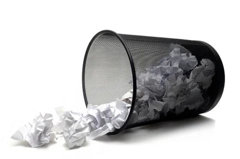 Waste basket Stock Photos