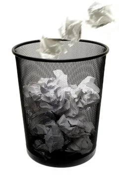 Waste basket Stock Photos