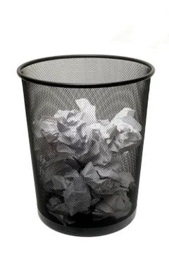 Waste basket Stock Photos