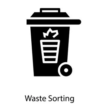 Waste Bin Container Stock Illustration