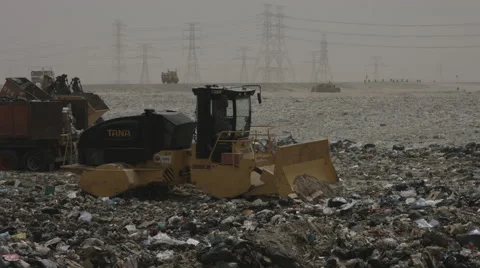 Waste disposal Video stock 53844080