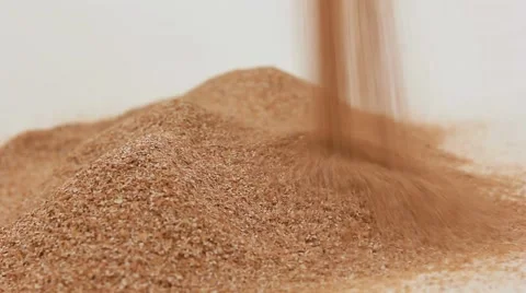Waste flour . Husk . Bran Video stock 61822147