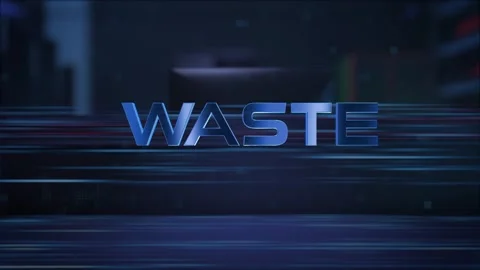 Waste Video stock 269774313