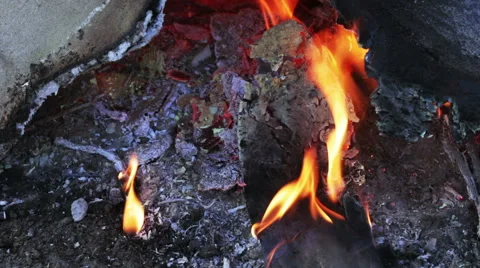 Waste incineration Stock Footage 49720874