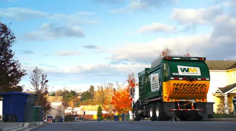 Waste Management Stock Footage 32549667