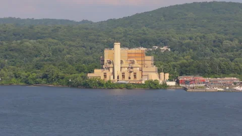 Waste Management Processing Plant in Peekskill New York Stock Footage 346432084