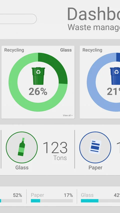 Waste management tracking Stock Footage 301795853