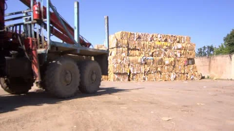 Waste paper Stock Footage 11685499