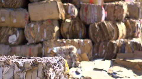 Waste paper Stock Footage 11686036