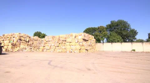 Waste paper Stock Footage 11686954