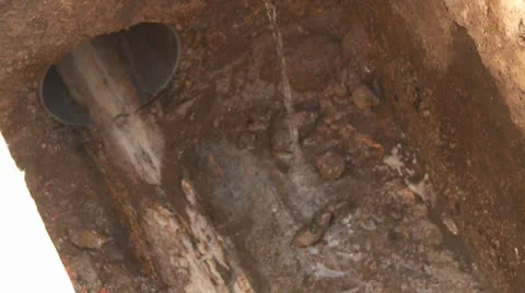 Waste Pipe Video stock 24684338