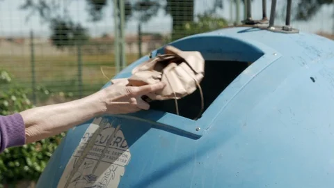 Waste recycling Stock Footage 108136799