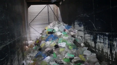 Waste sorting Stock Footage 87736364