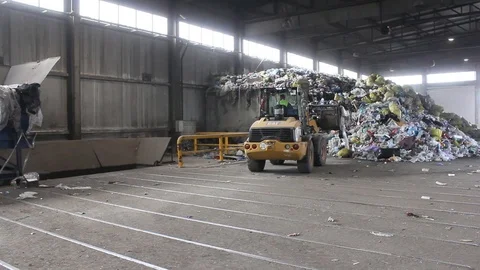 Waste sorting Stockbeeldmateriaal 87736913