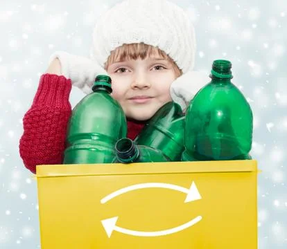 Waste sorting theme Stock Photos