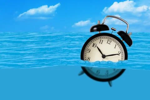 Waste of Time Concept Stock Photos