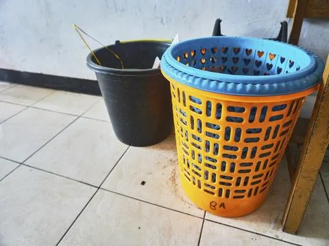 The wastebasket Stock Photos