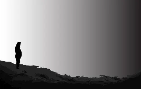 Wasteland Stock Illustration