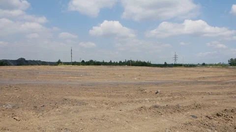 Wasteland. Nothing is growing. Stock Footage 115329469