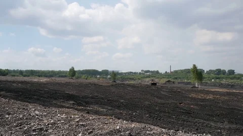 Wasteland. Nothing is growing. Stock Footage 115329570