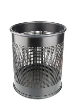 Wastepaper basket Stock Photos