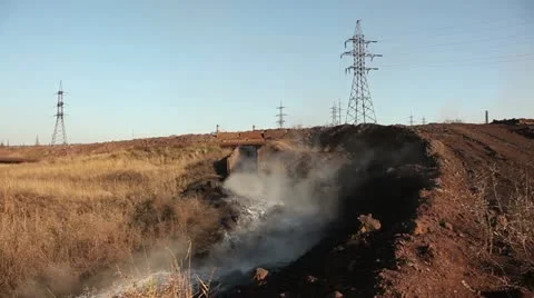 Wastewater. Timelapse. 库存影片 12508289