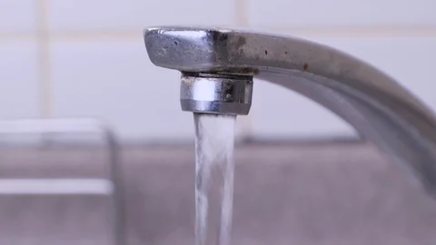 Wasting Water Concept Stock Footage 95963481