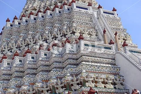 Wat Arun Bangkok Thailand Stock Photos