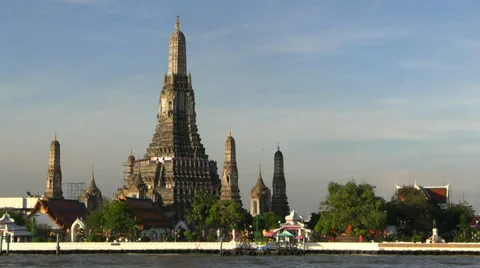 Wat Arun different views mix2. HD 1080p. Stock Footage 34039352