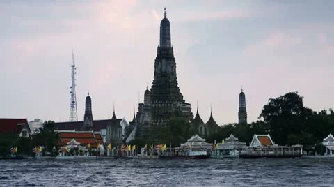 Wat Arun Video stock 10600416