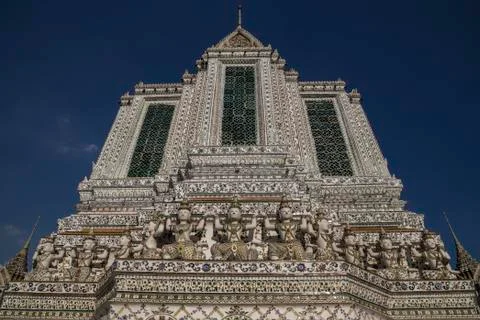 Wat Arun at night Stock Photos