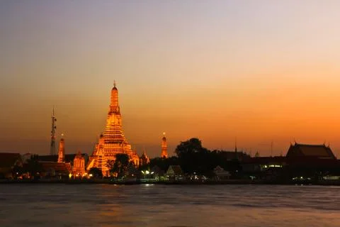 Wat Arun Foto stock