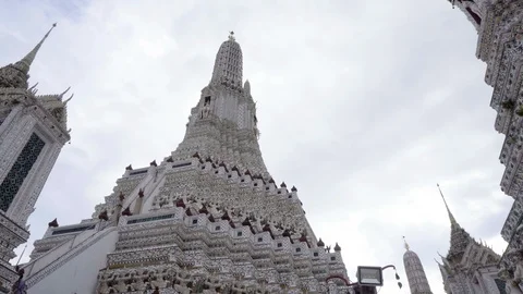 Wat Arun Temple - Bangkok Stock Footage 101504432